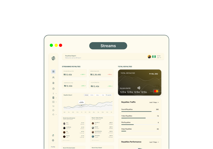Stream Dashboard 3